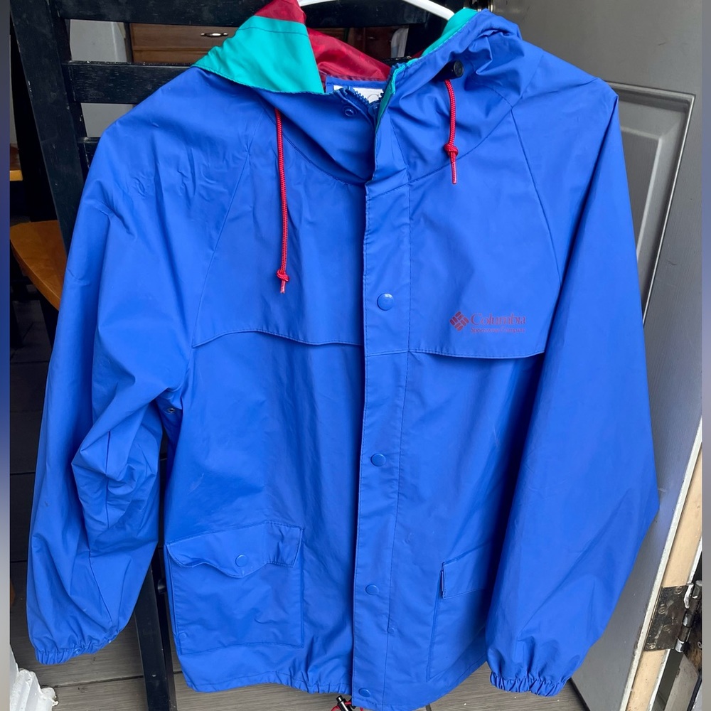 Vintage Columbia Rain Jacket, Size XL